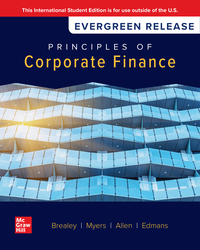 Principles of Corporate Finance: 2025 Release ISE 126508758X &middot; 9781265087586 By Richard A. Brealey, Stewart C. Myers, Franklin Allen, Alex Edmans