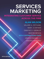 Services Marketing 5th Edition 1526850621 &middot; 9781526850621 By Alan Wilson, Valarie A. Zeithaml, Mary Jo Bitner, Dwayne D. Gremler &copy; 2026 | Published: December 8, 2025