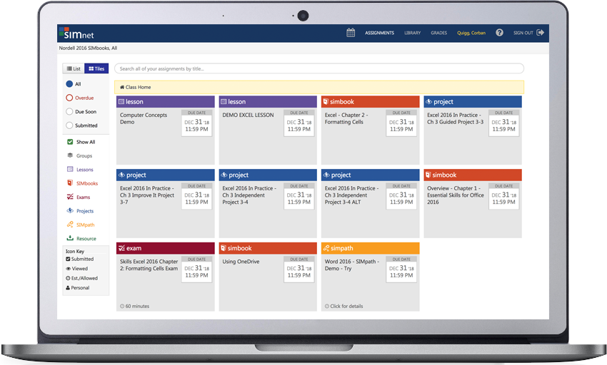 SIMnet Dashboard SIMnet Dashboard